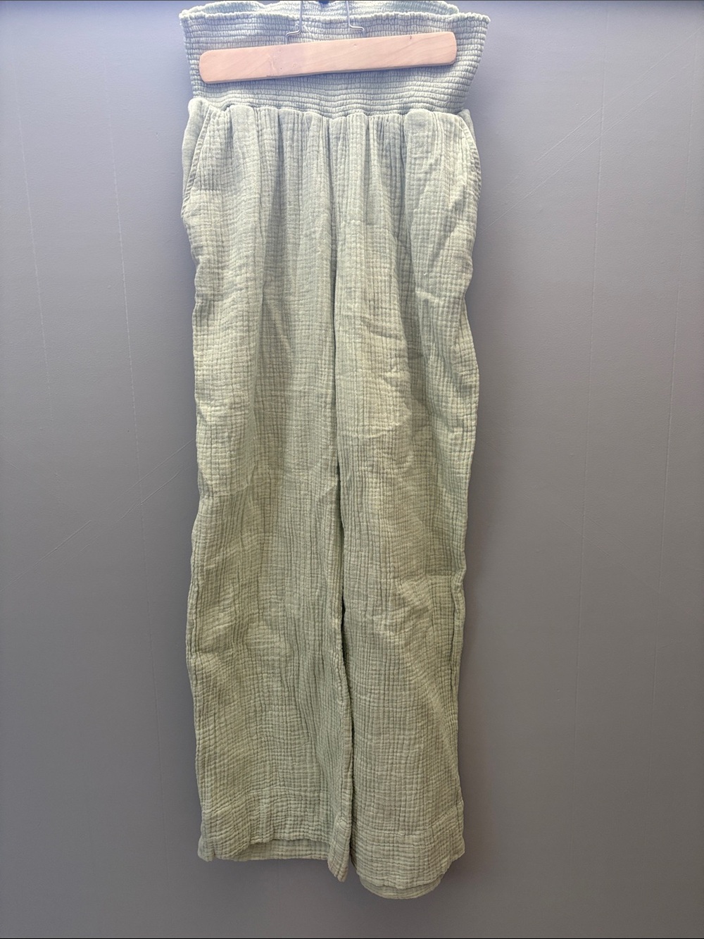 Ingrid & Isabella 100% Cotton pants Women’s Medium Beach Summer Costal